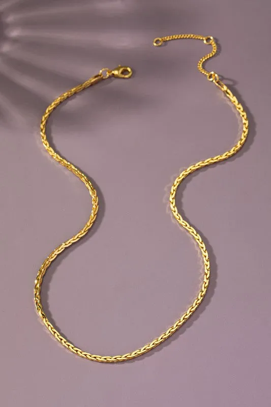 Melissa Braided Chain Necklace