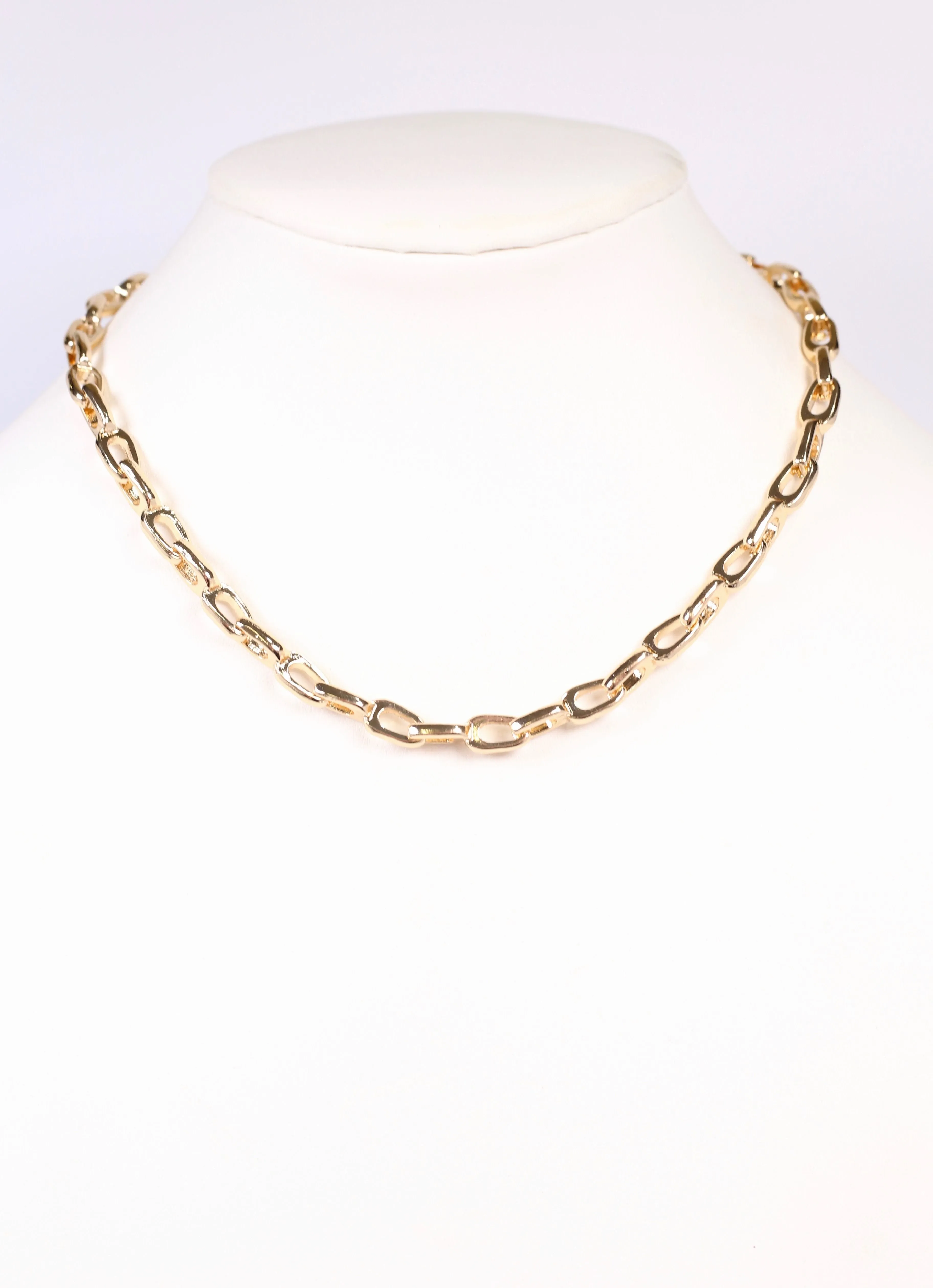 Milner Link Necklace GOLD