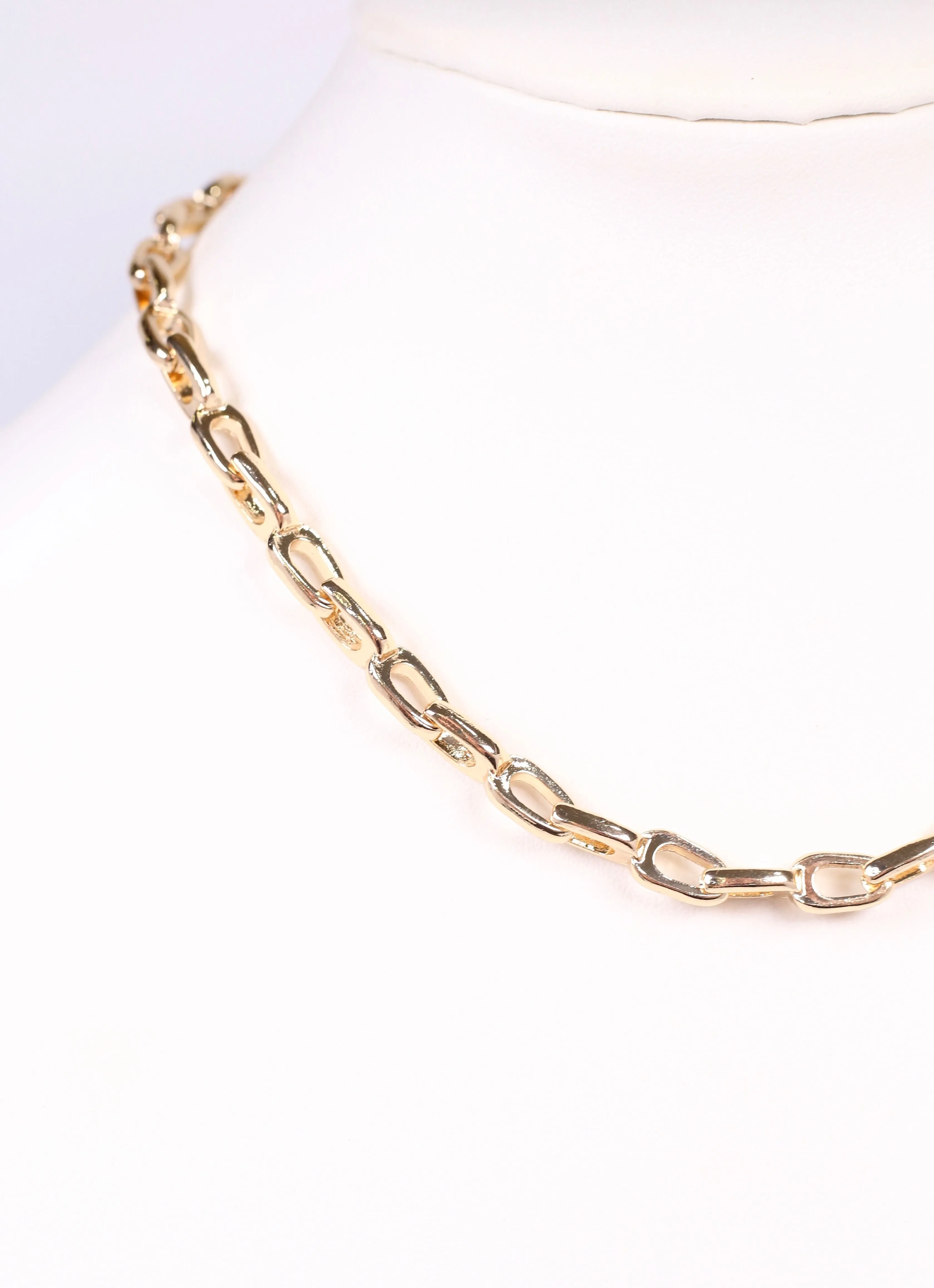 Milner Link Necklace GOLD