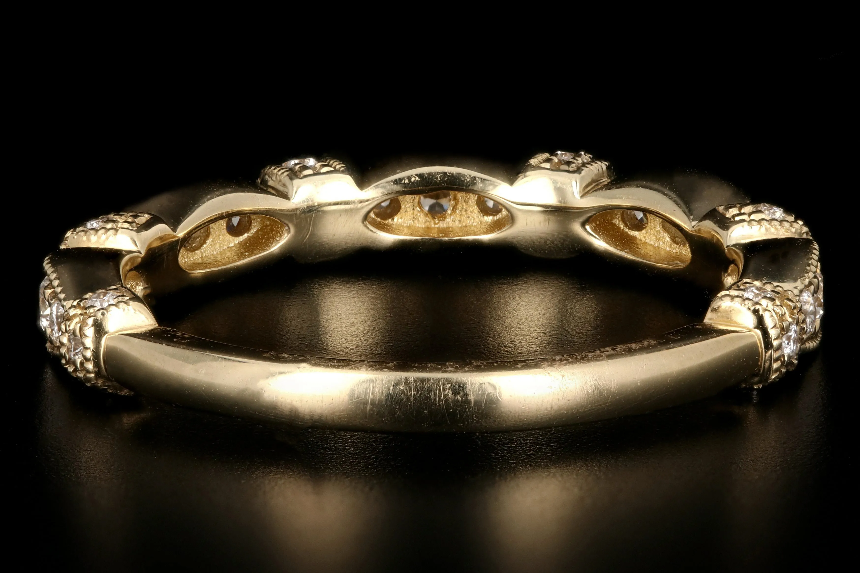 Modern 14K Yellow Gold .31 CTW Diamond Band