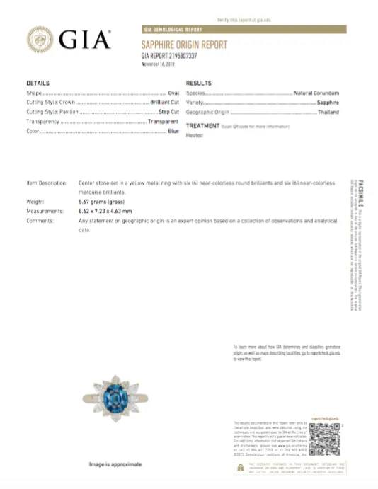 Modern 14K Yellow Gold GIA Certified 2.5 Carat Natural Sapphire and Diamond Halo Ring