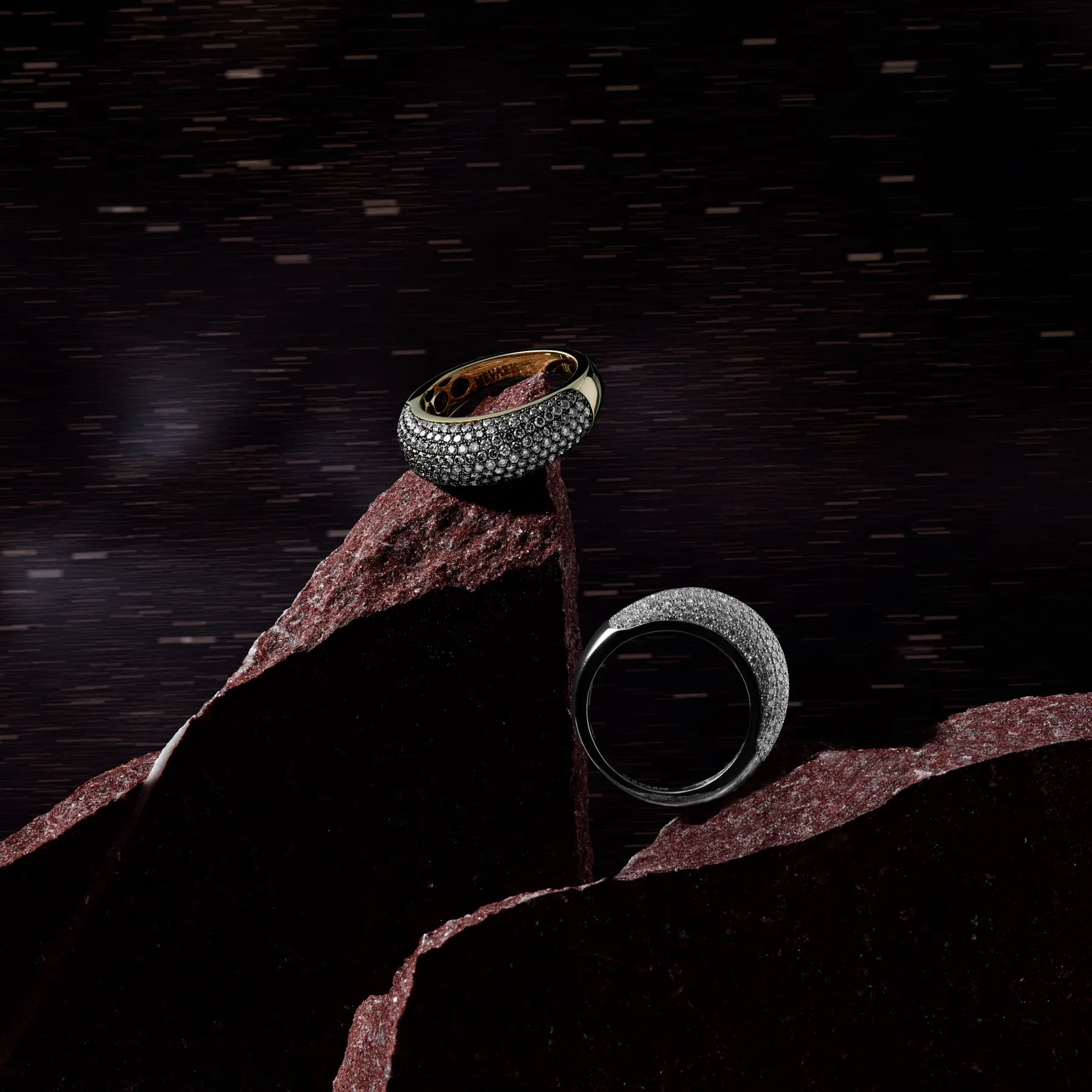 MOON GLOW BROWN DIAMOND RING
