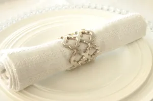 Moroccan Trellis Napkin Rings