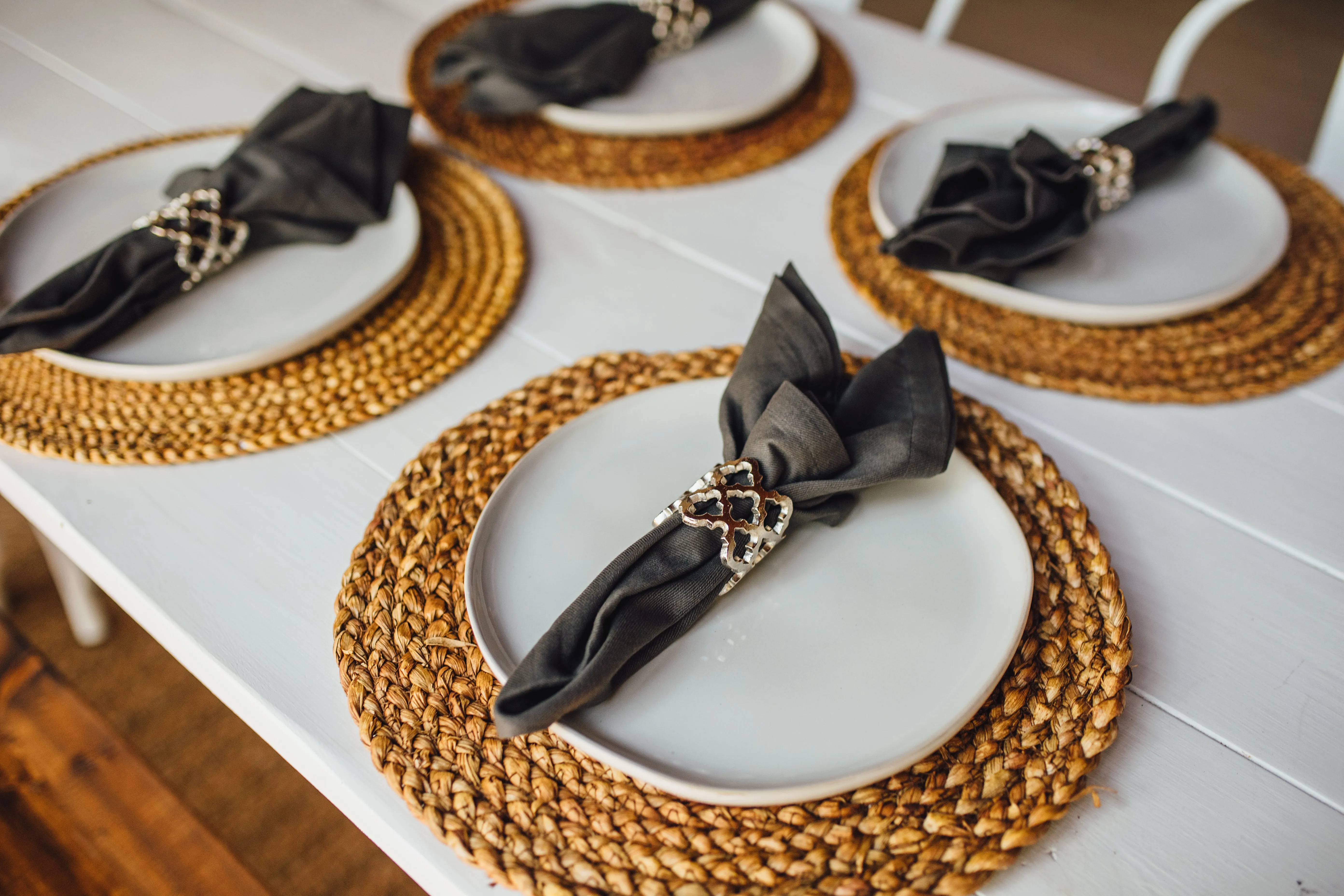 Moroccan Trellis Napkin Rings