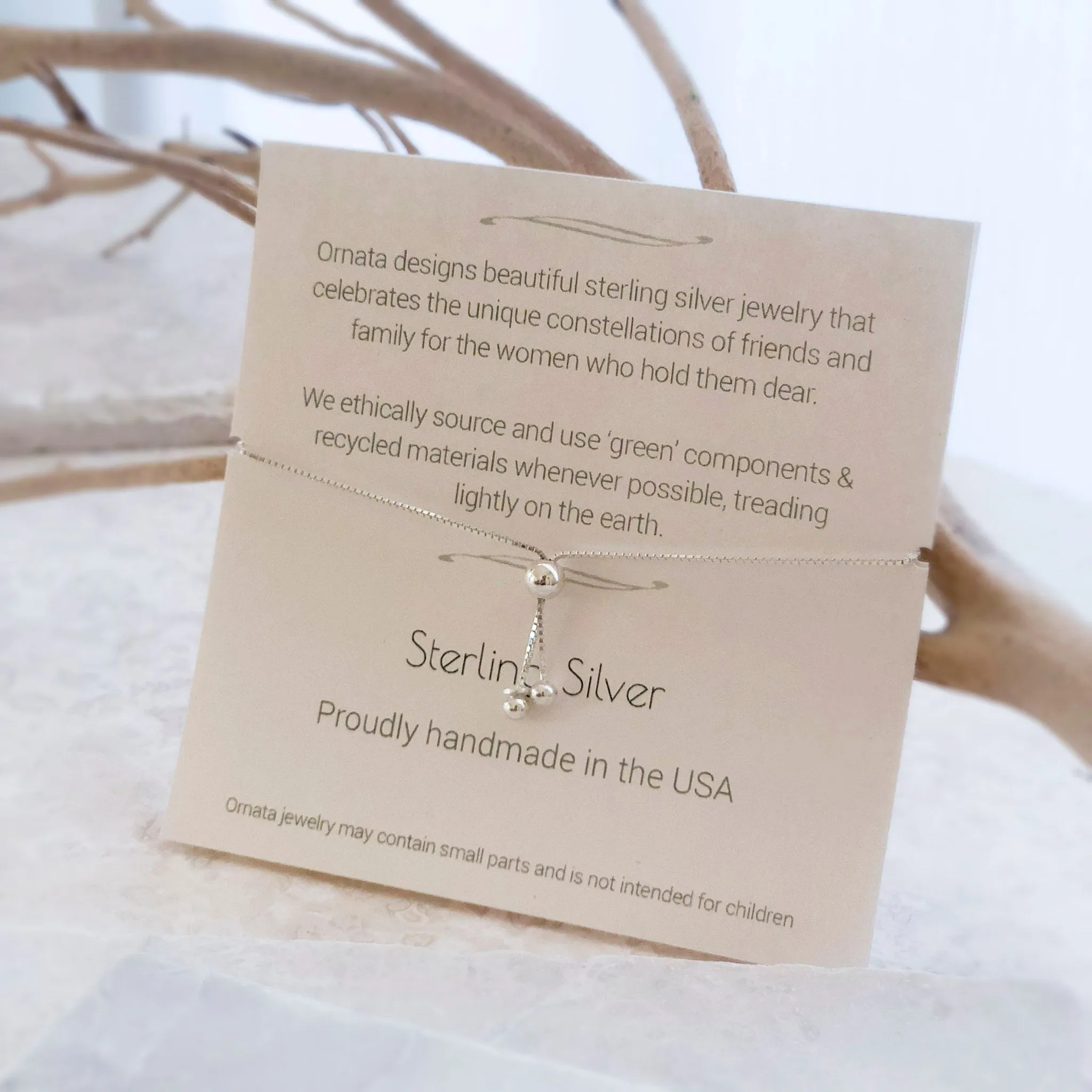 Mother's Day Jewelry - Mother Daughter Sterling Silver Bracelet - Personalized