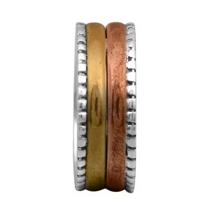 Multi Banded Spinner Ring