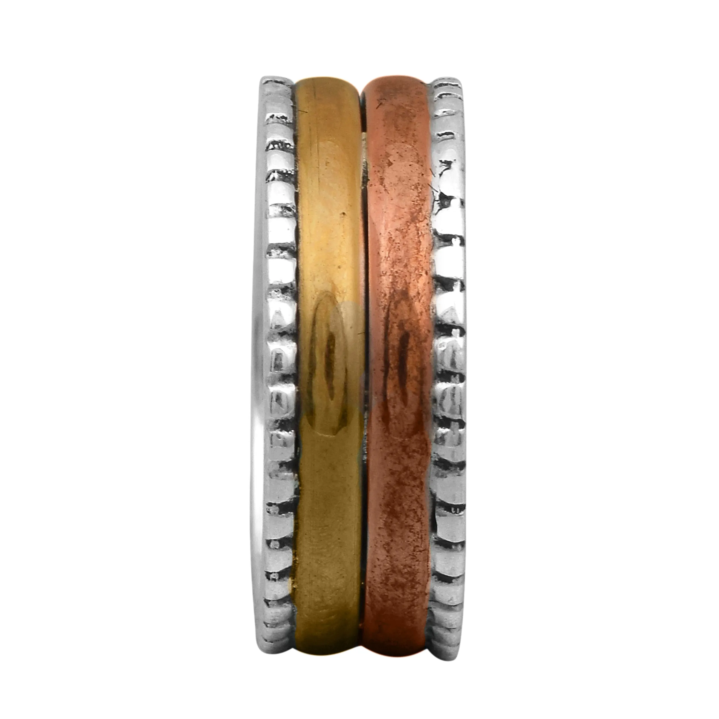 Multi Banded Spinner Ring