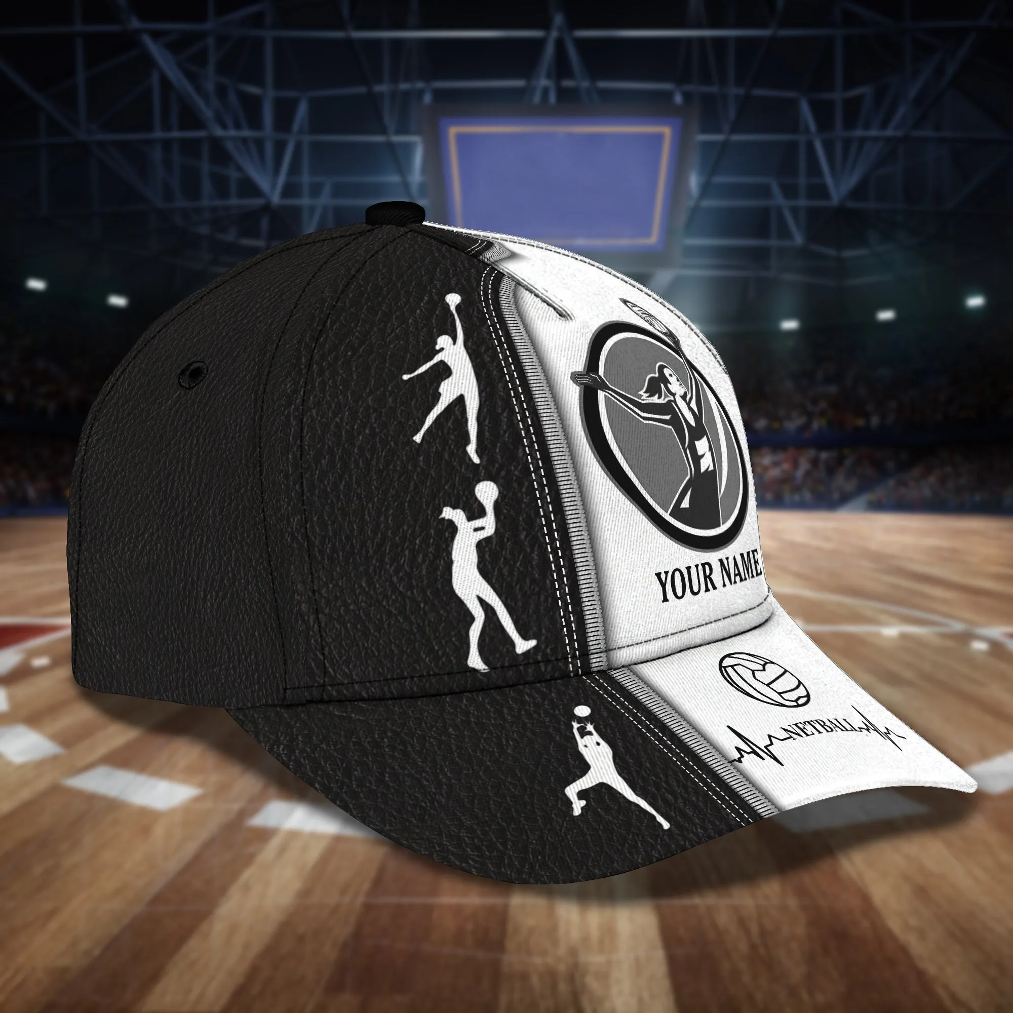 NETBALL1 - Personalized Name Cap - BY97