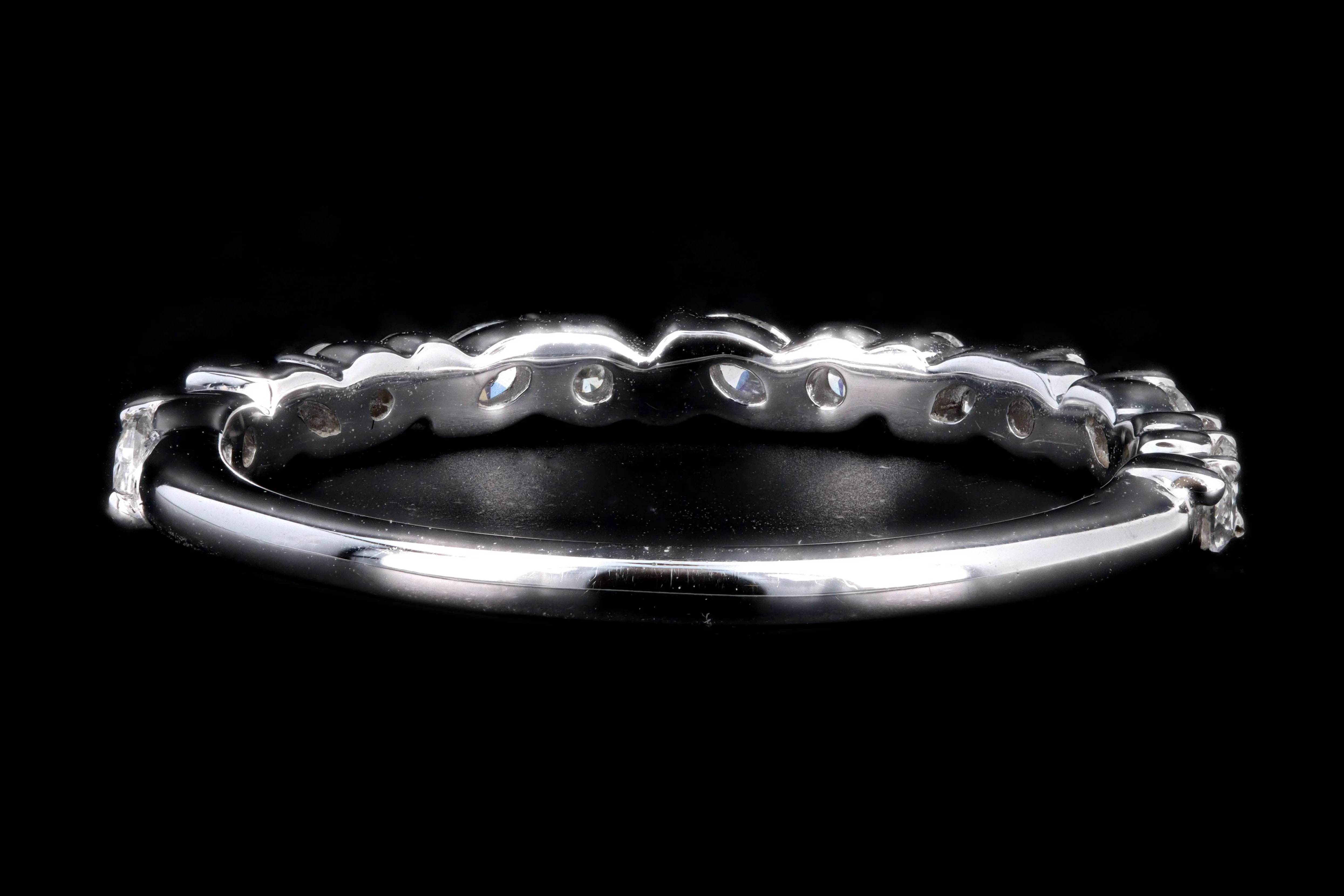 New 14K White Gold 3/8 CTW Diamond Anniversary Band
