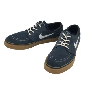 NIKE Stefan Janoski For Daily Use Skateboarding Blue Suede Sneaker size 9
