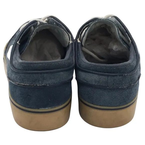 NIKE Stefan Janoski For Daily Use Skateboarding Blue Suede Sneaker size 9