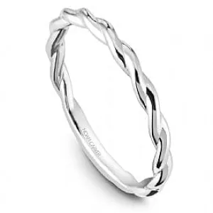 Noam Carver 14k White Gold Stackable Band