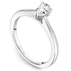 Noam Carver 14kt White Gold 0.70ct Pear Solitaire