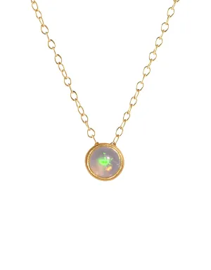 Opal Dot Pendant