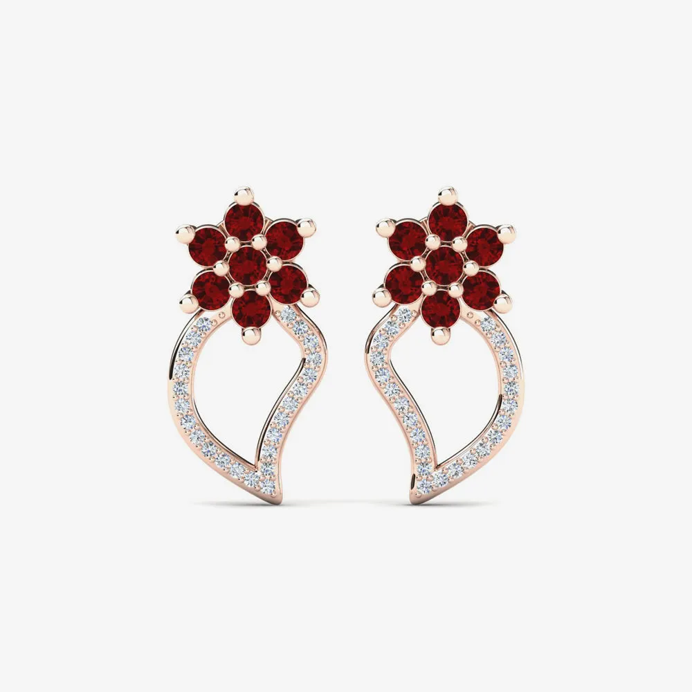 Parthenia Earrings