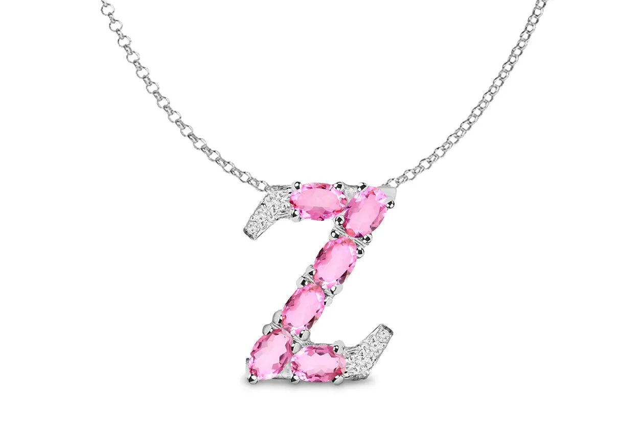 Pendant Letter Z Initial 18kt Gold