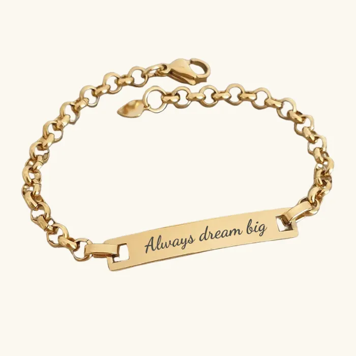 Personalised ID Bracelet (Ready in 7 days!)