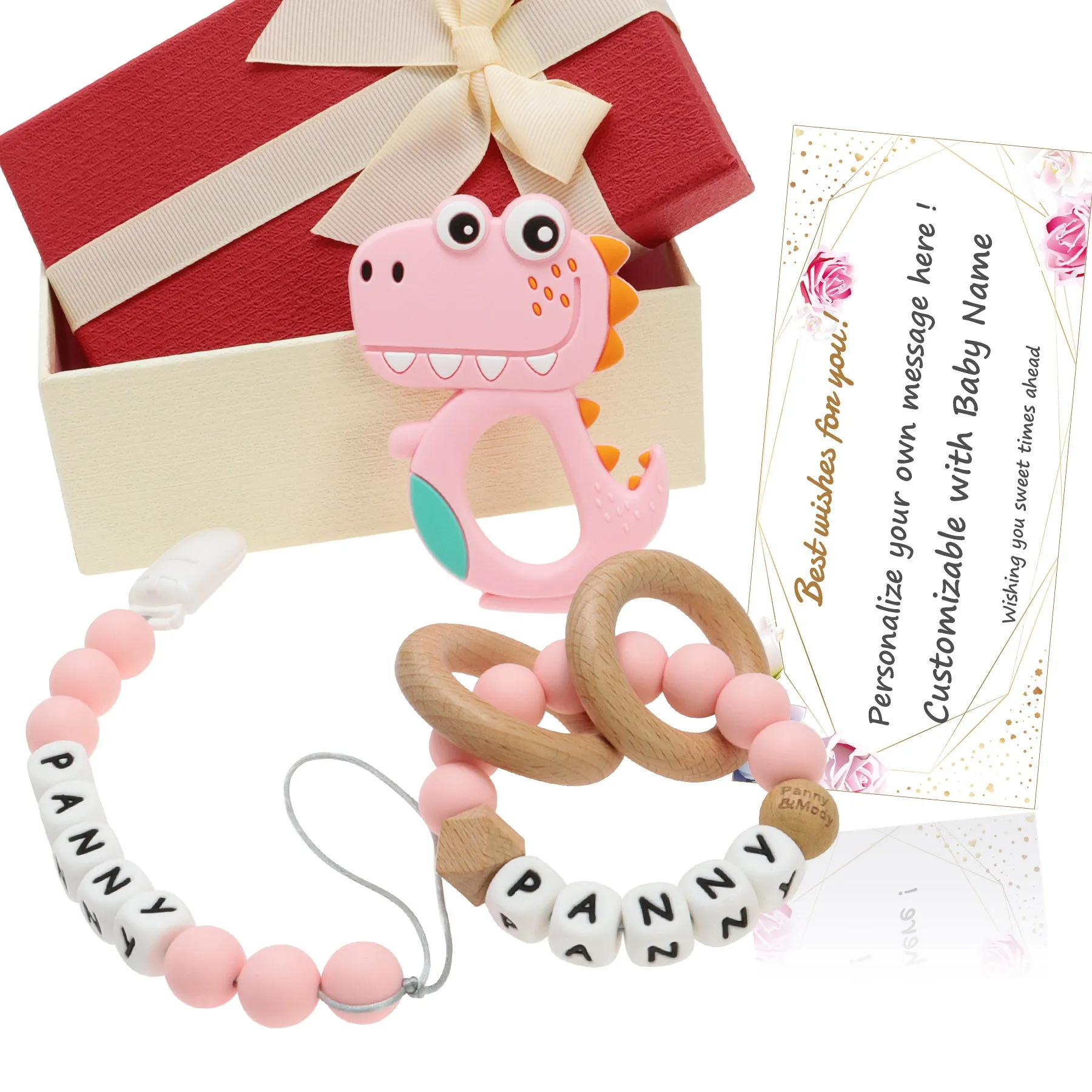 Personalized Baby Gift Sets - Dinosaur