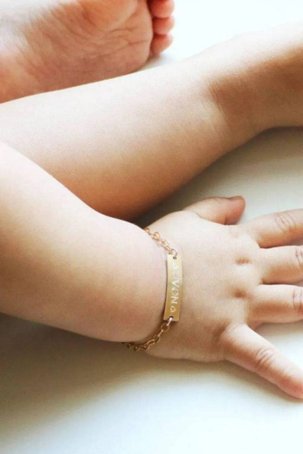 Personalized Baby Name Bracelet