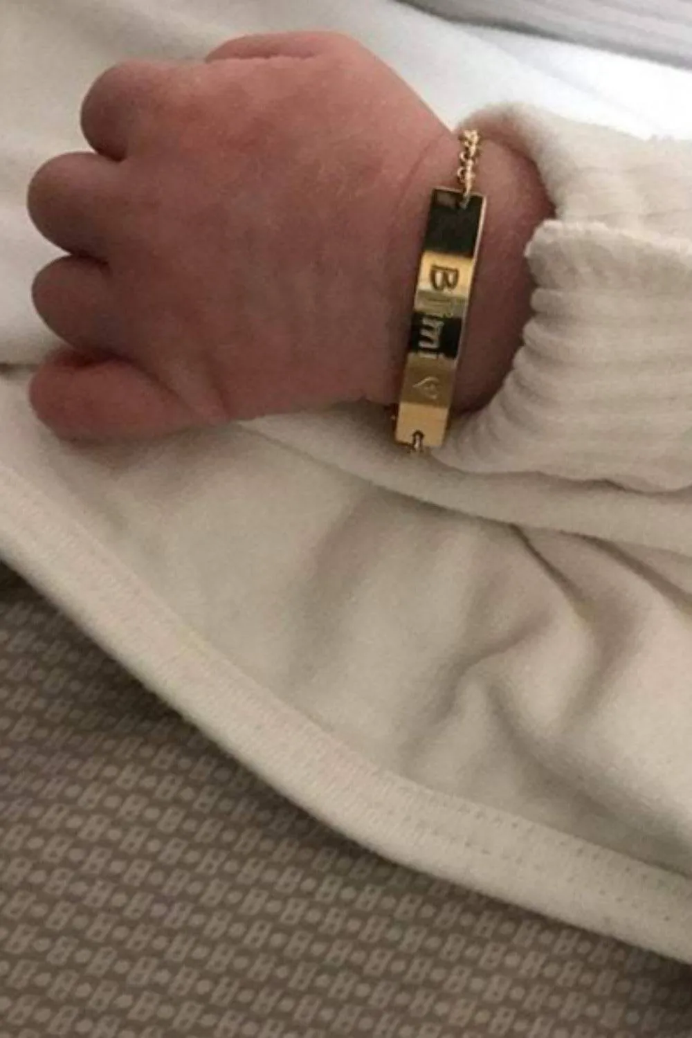 Personalized Baby Name Bracelet