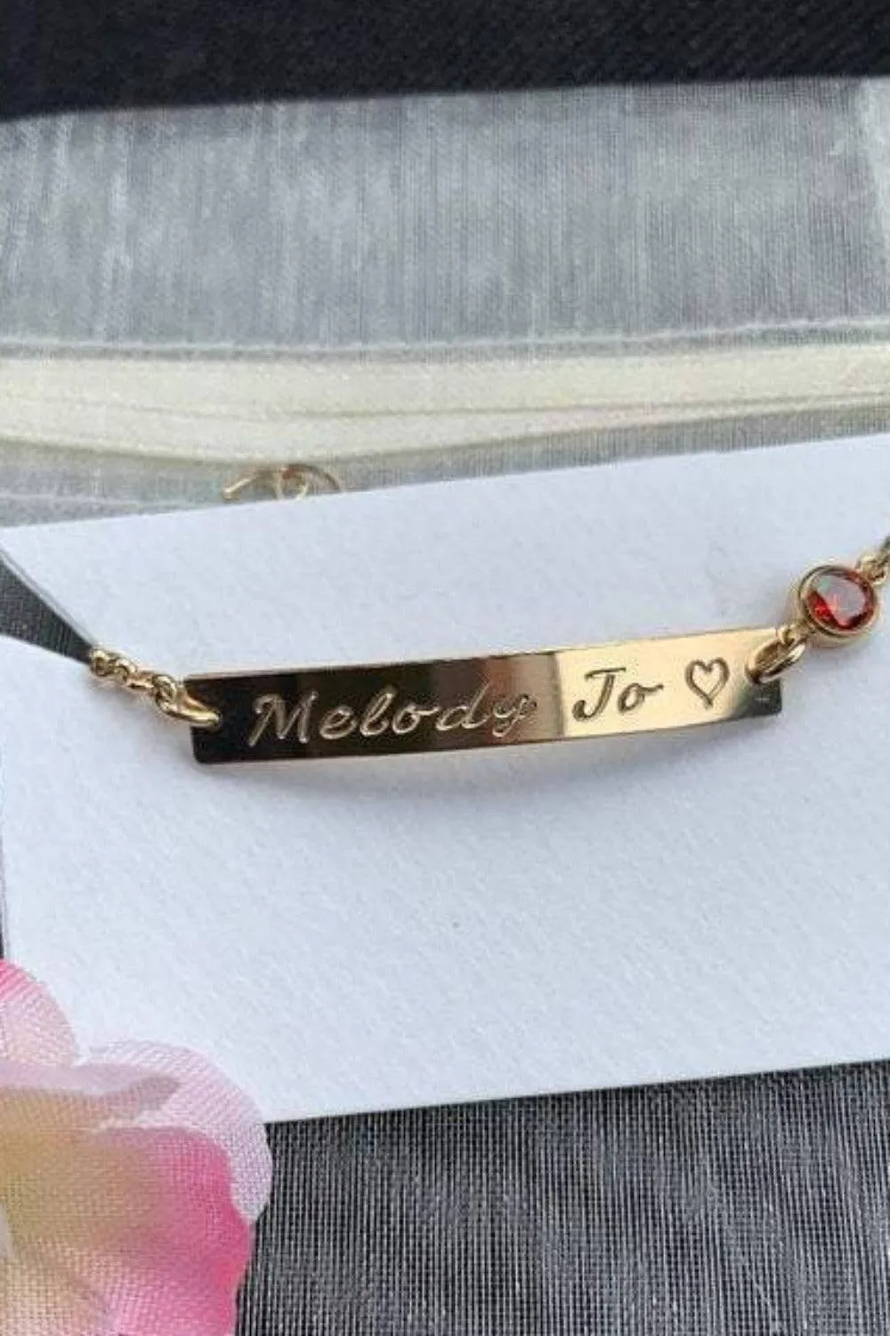 Personalized Baby Name Bracelet