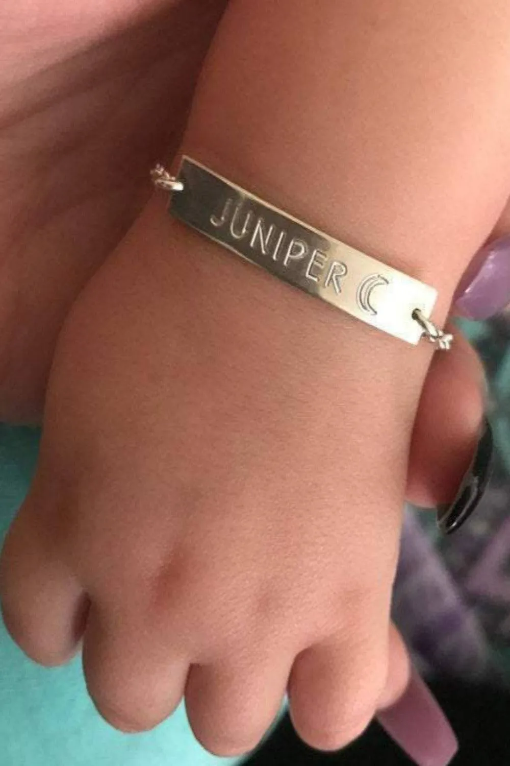 Personalized Baby Name Bracelet