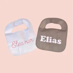 Personalized Bib | Centered Name