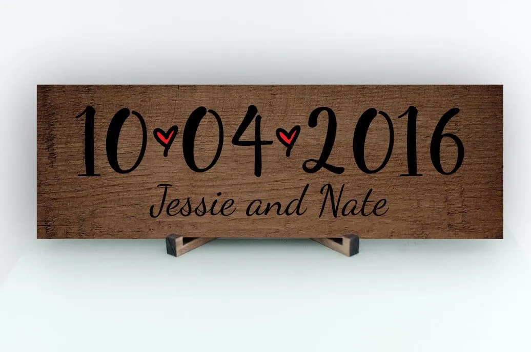 Personalized Family Name Sign