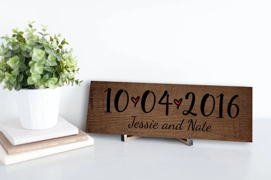 Personalized Family Name Sign