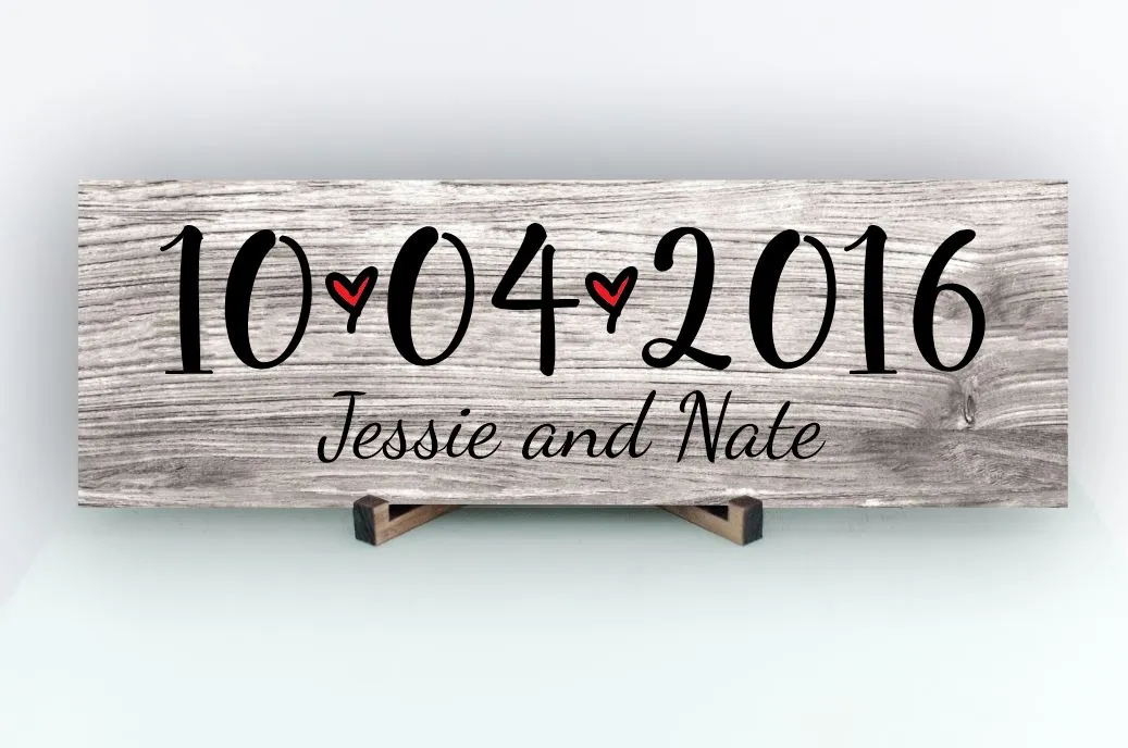 Personalized Family Name Sign