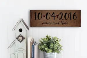 Personalized Family Name Sign