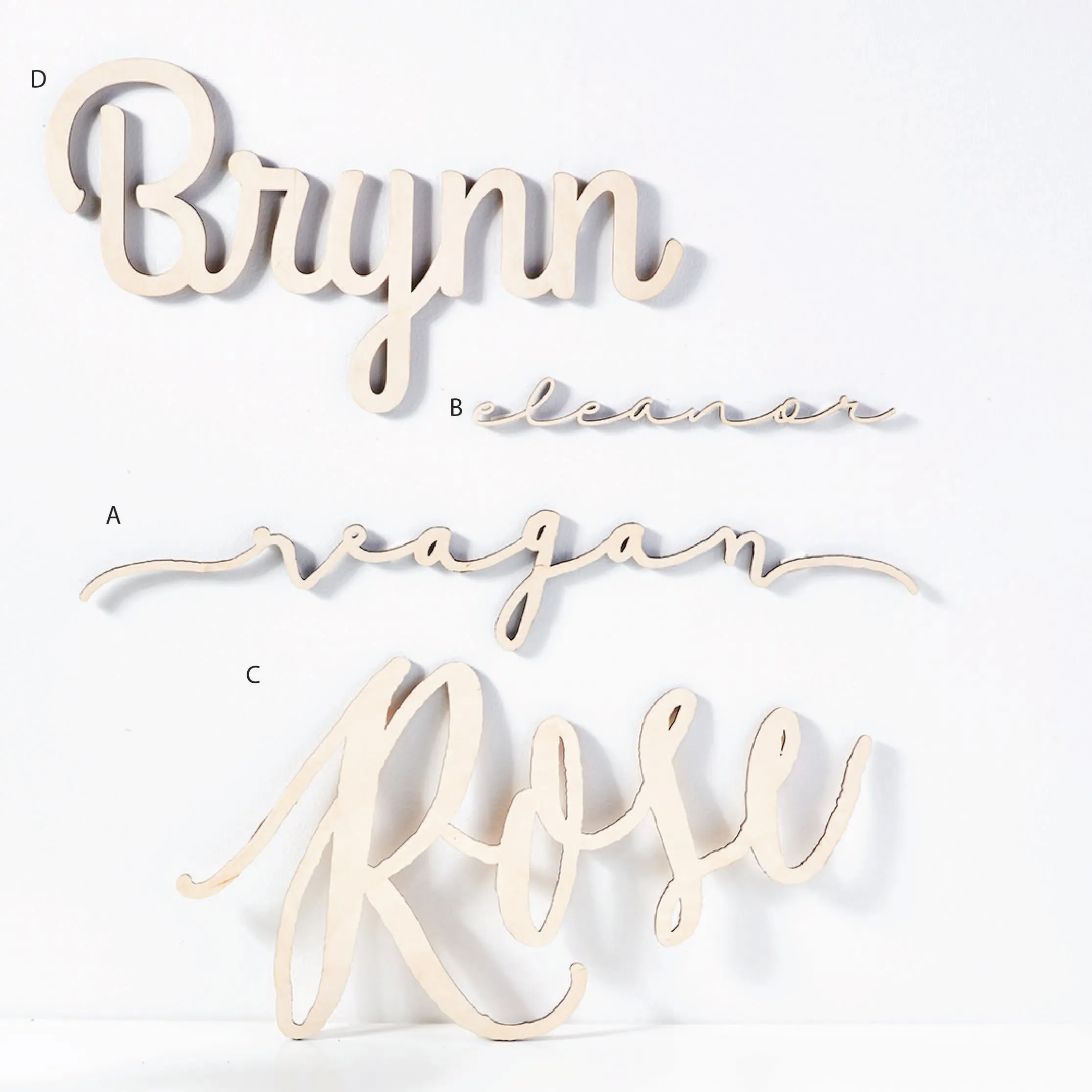 Personalized Floating Name
