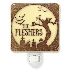 PERSONALIZED Halloween Scene Night Light with Name