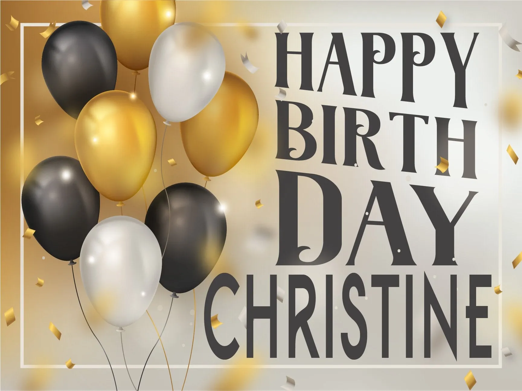Personalized Happy Birthday Sign