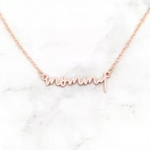 Personalized Mommy Necklace