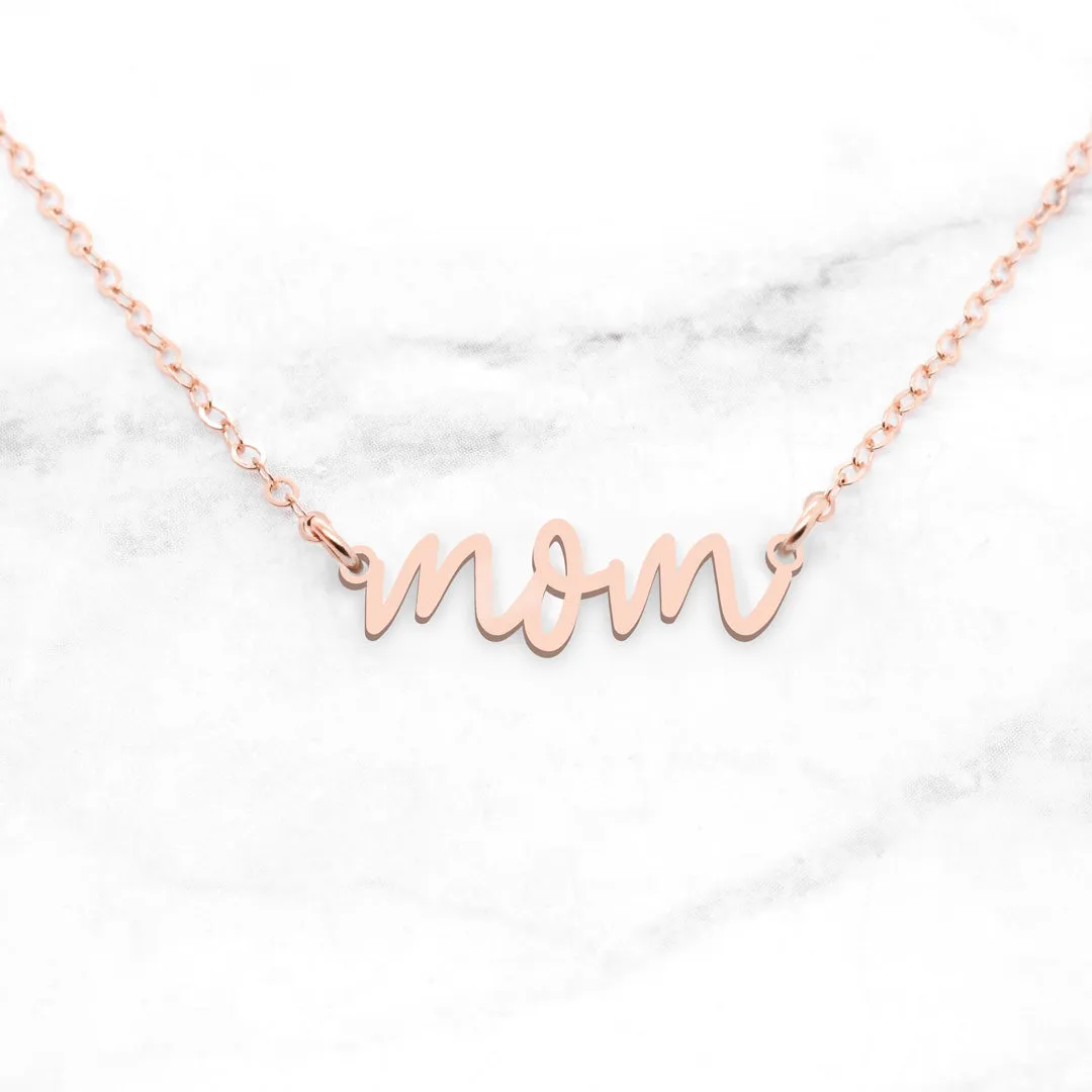Personalized Mommy Necklace