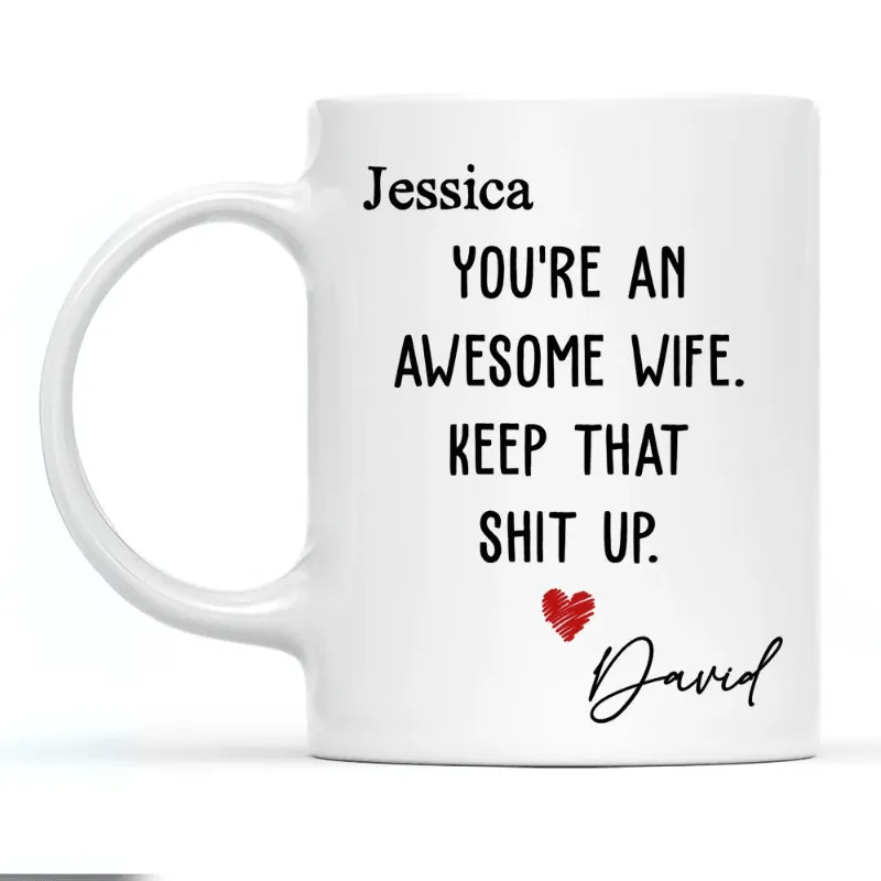Personalized Name Mug With Message