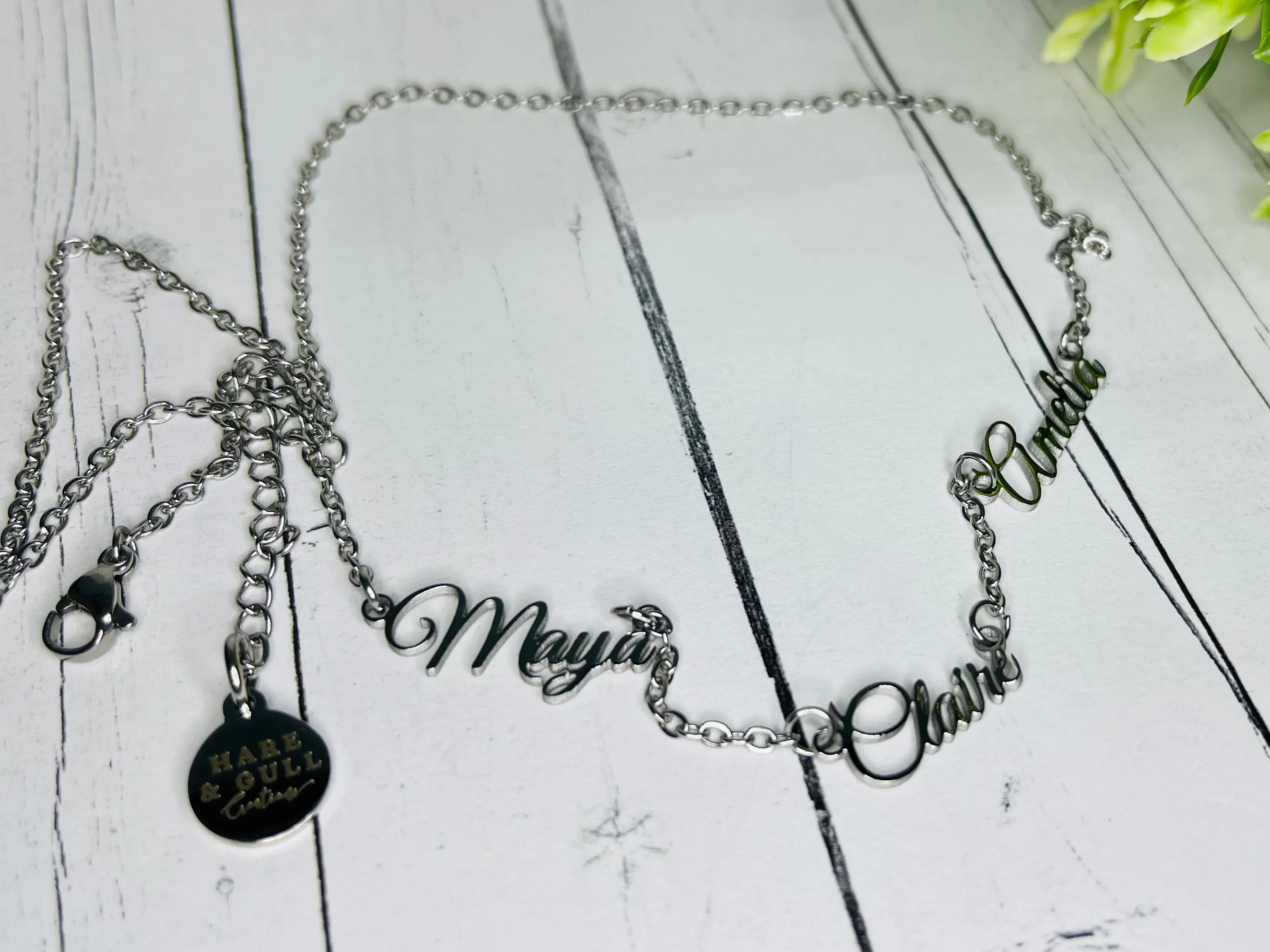 Personalized Name/Word Necklace