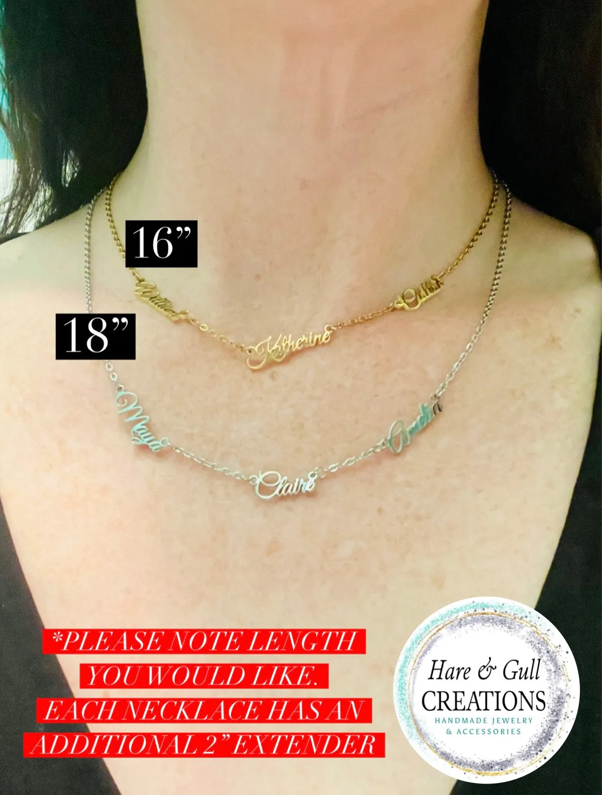 Personalized Name/Word Necklace
