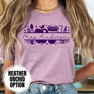 Personalized Teacher Name Shirt
