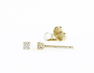 Petite Diamond Stud Earrings