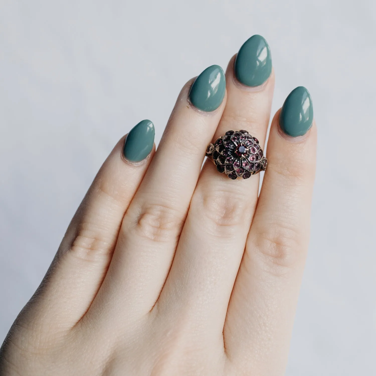 Pink Tourmaline Thai Princess Ring