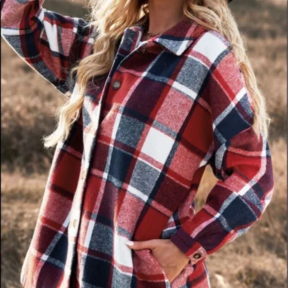 Plaid Western Shacket