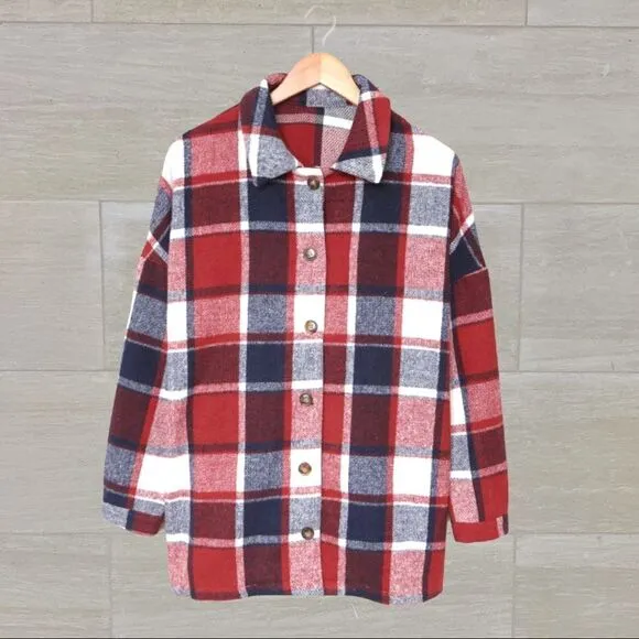 Plaid Western Shacket