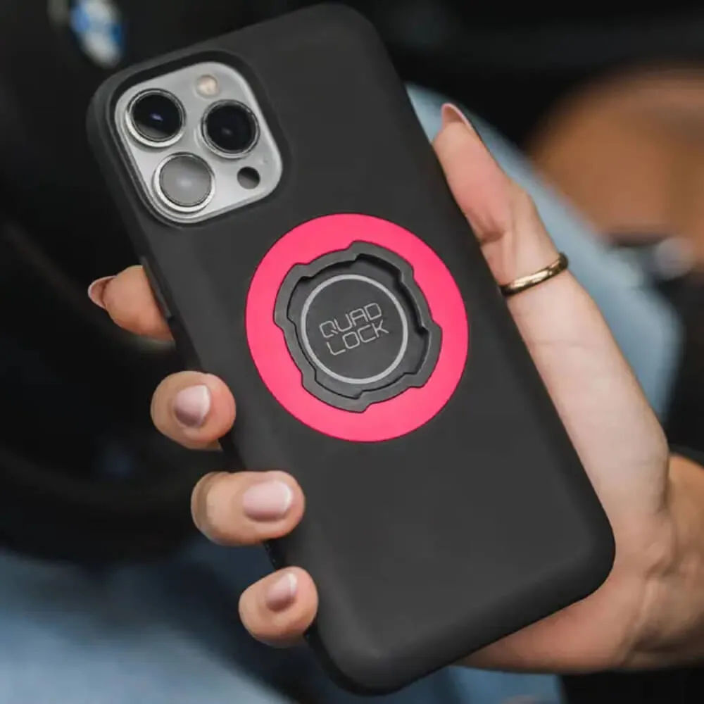 Quad Lock MAG Case Coloured Ring Pink