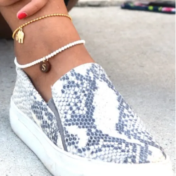 Rhea White Turquoise Anklet (WS)