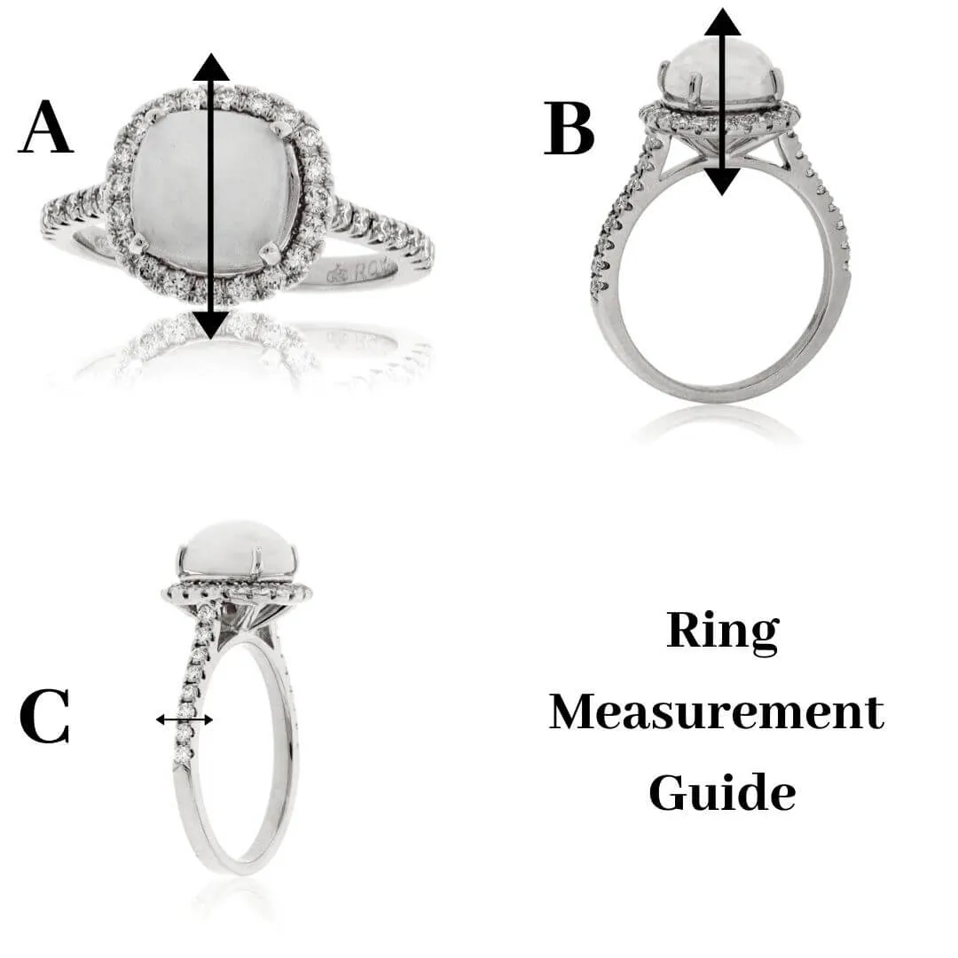 Ruby and Diamond Stackable Ring