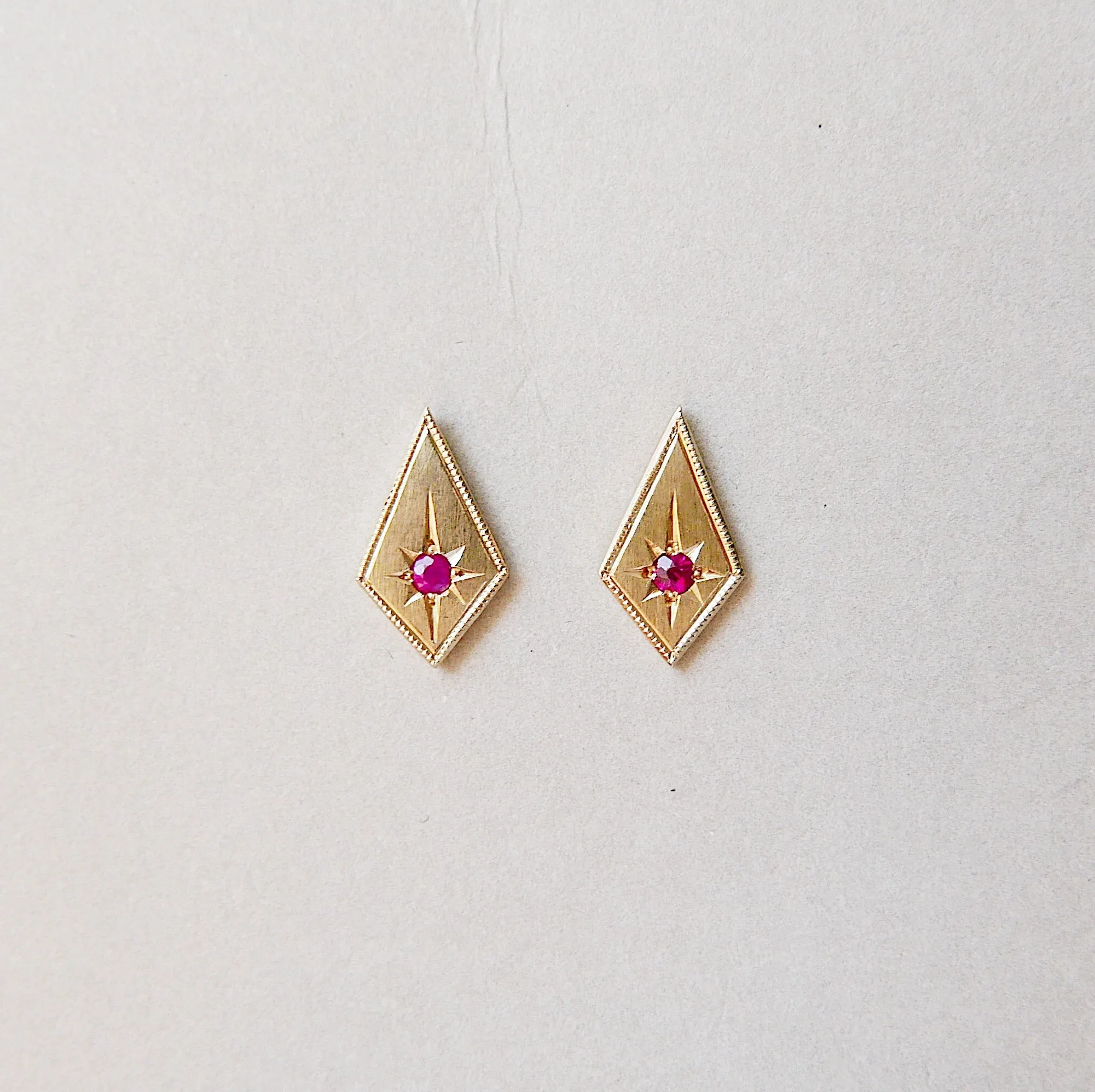 Ruby Kite Earrings