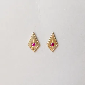 Ruby Kite Earrings