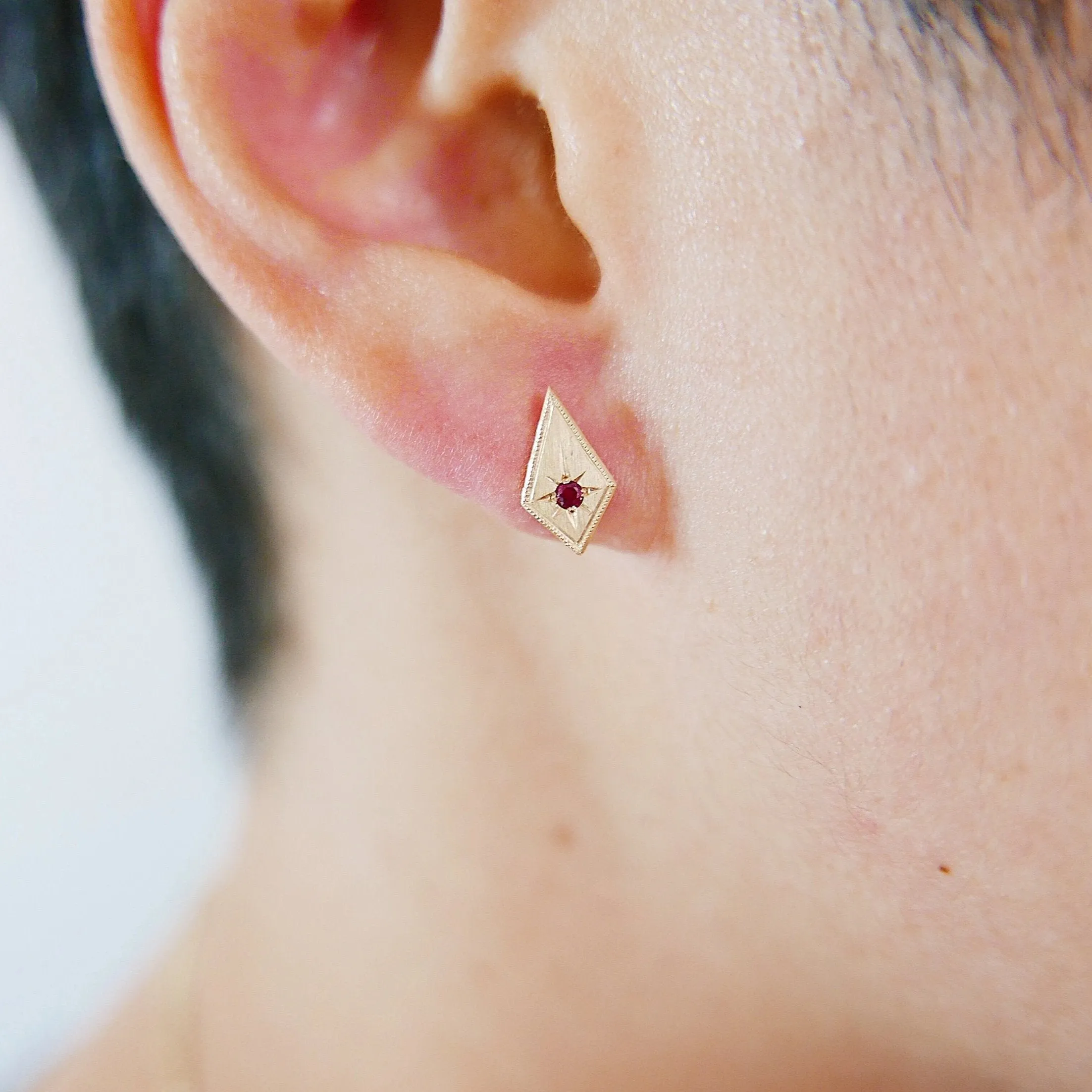 Ruby Kite Earrings